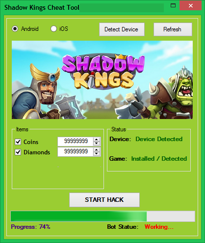 Shadow Kings Hack